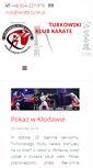 Mobile Screenshot of karate.turek.pl