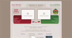 Desktop Screenshot of hotele.turek.pl